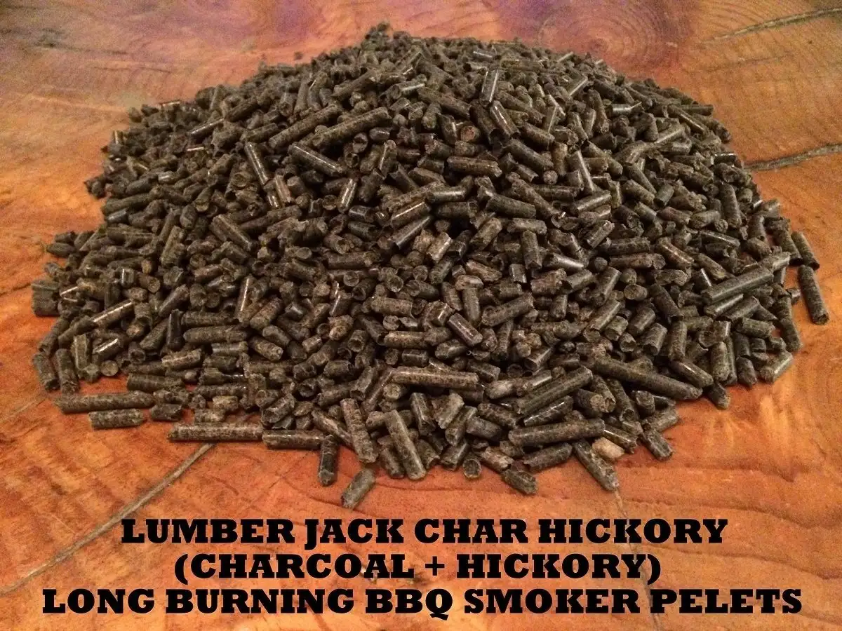 18kg Lumber Jack Char Hickory Pellets (2x9kg) Long Burn Time. - Image 2