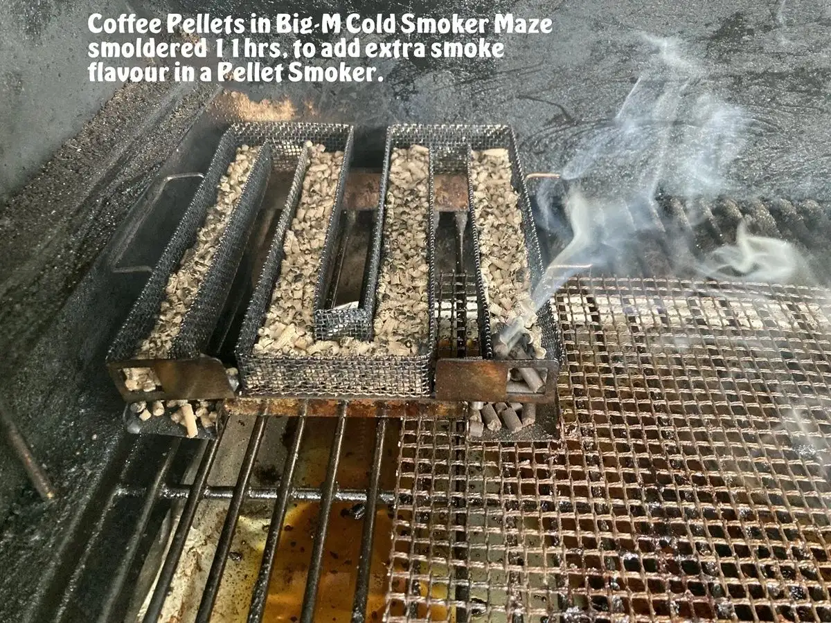 1kg CHARCOAL BBQ SMOKER PELLETS. The Best Cold Smoking Pellet! - Image 3