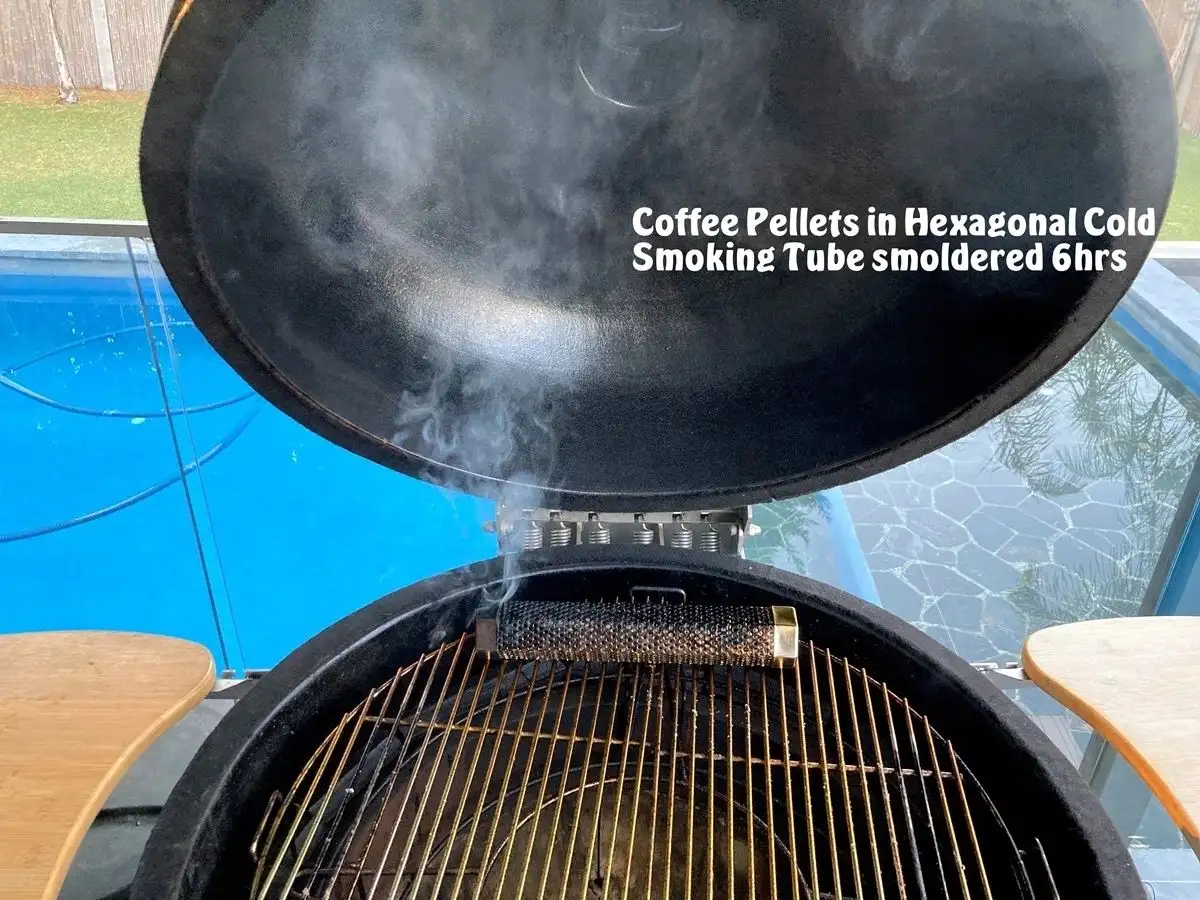 1kg CHARCOAL BBQ SMOKER PELLETS. The Best Cold Smoking Pellet! - Image 6