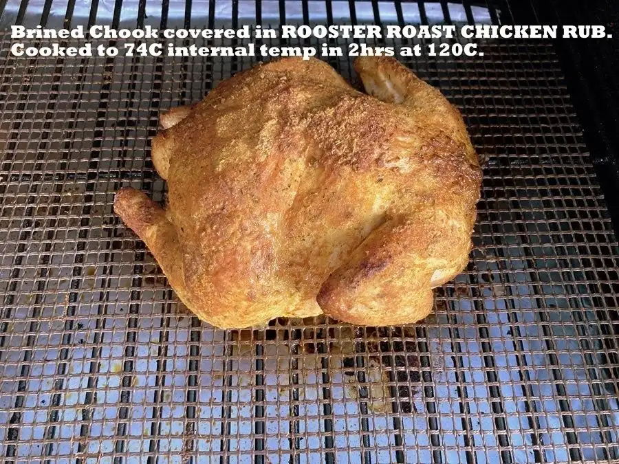 ROOSTER ROAST CHICKEN RUB 250g Bag. Our Gourmet Smokey Chicken Salt - Image 7
