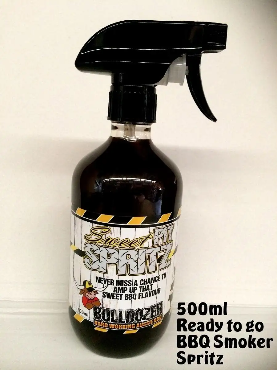 SWEET PIT SPRITZ ready to use Spritz Bottle 500ml. 90% Aus ingredients!